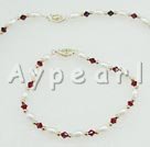 Wholesale Austrian Jewelry-Austrian crystal pearl necklace