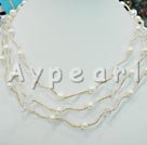 Wholesale Pearl crystal necklace