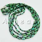 Wholesale Gemstone Jewelry-Phenix stone black crystal necklace