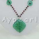 Wholesale Gemstone Necklace-indian agate necklace