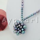 Wholesale Black pearl necklace