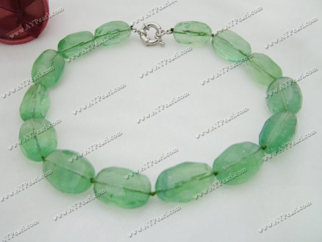 Semi-precious Jewelry Wholesale-emerald matrix necklace