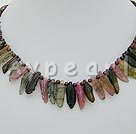 tourmaline garnet necklace