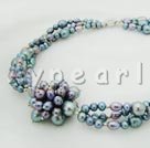 Wholesale Black pearl necklace