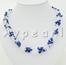 Wholesale Pearl white crystal necklace