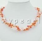 Wholesale Jewelry-Pearl white crystal necklace