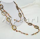 Wholesale pearl agate shell necklace