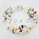 pearl multi-stone bracelet