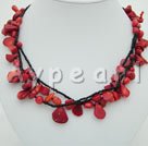 coral necklace