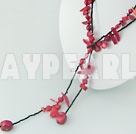 coral necklace