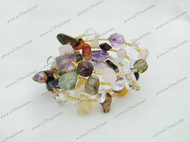 Crystal Jewelry Wholesale-seven colors crystal bracelets