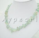 Wholesale Gemstone Jewelry-aquamarine chips necklace