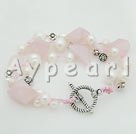 Wholesale Gemstone Bracelet-rose quartz bracelet