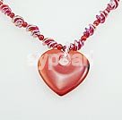 Wholesale Other Jewelry-agate colored glaze necklace