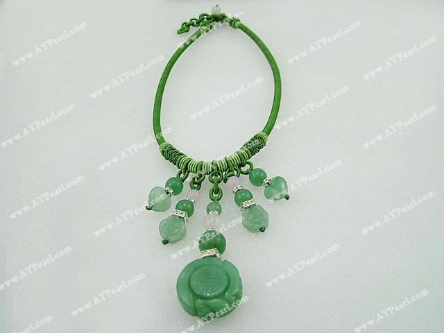 aventurine necklace