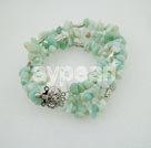 Wholesale Gemstone Bracelet-Amazon stone bracelet