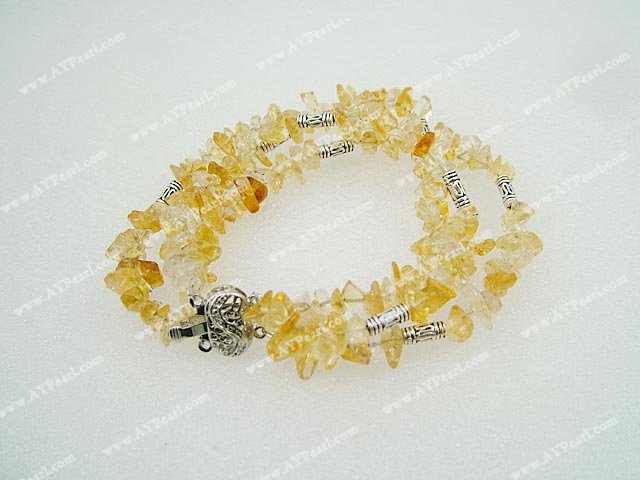 yellow crystal bracelet