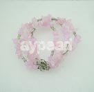 Wholesale Gemstone Bracelet-rose quartz bracelet