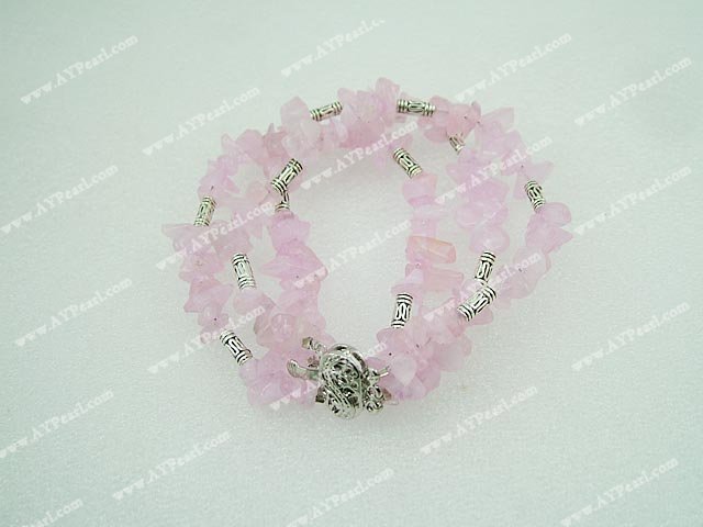 Classical Jewelry-rose quartz bracelet
