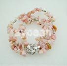 Wholesale Gemstone Bracelet-pink gem bracelet