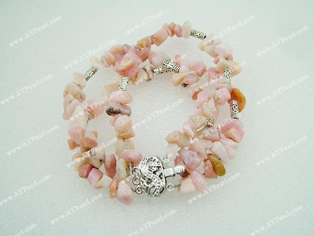 Bracelet perle rose