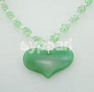 Wholesale Other Jewelry-colored glaze aventurine necklace