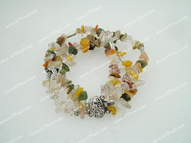 colorful gem bracelet