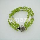 olive gem bracelet