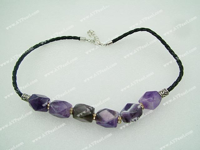 amethyst necklace