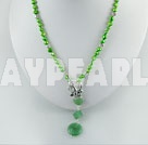 pearl aventurine necklace