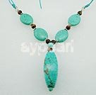 tiger eye turquoise necklace