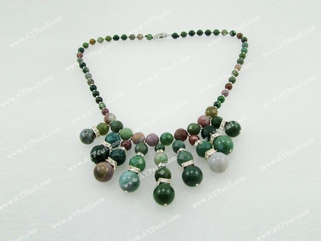 indian agate necklace