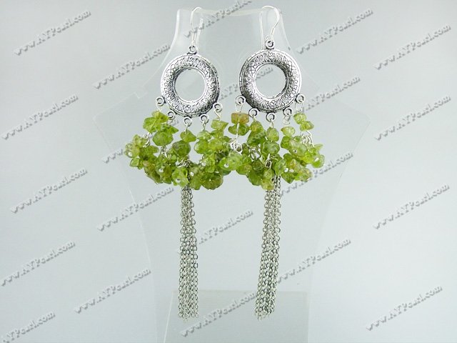 Wholesale Gemstone Jewelry-Lemon gem earrings