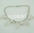 white crystal necklace