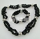Wholesale Set Jewelry-black gem set