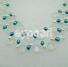 Wholesale pearl opal necklace