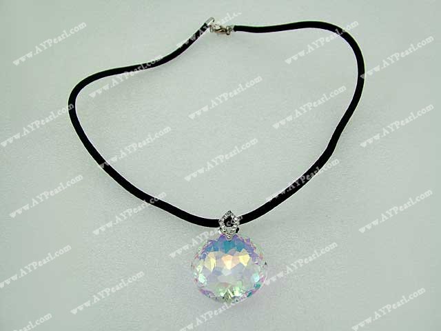 crystal pendant necklace