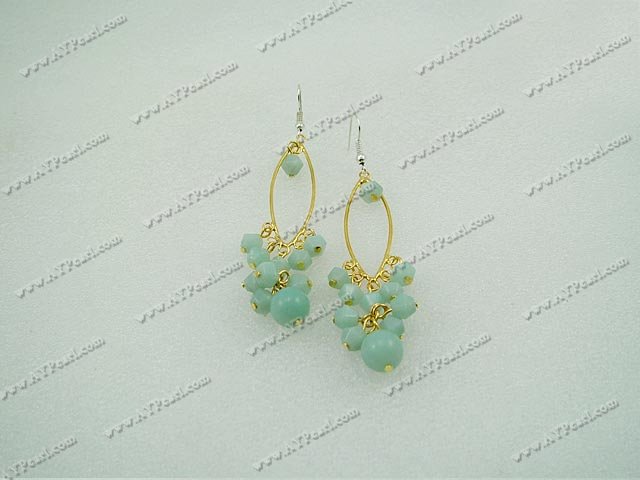 Wholesale Turquoise Jewelry-Amazon stone earring
