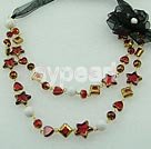 Wholesale manmade crystal necklace