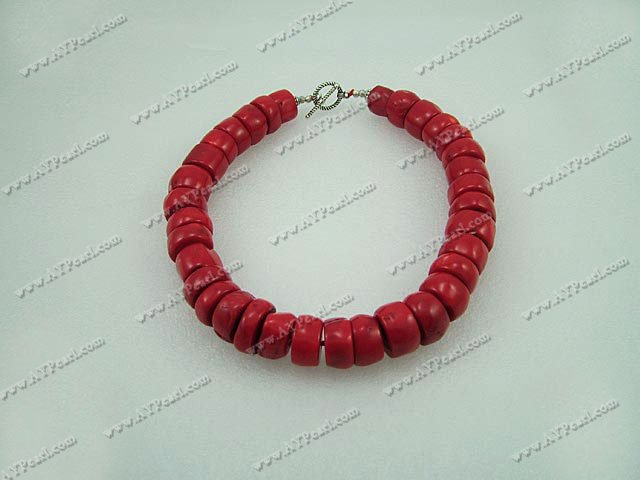 coral necklace