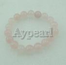 Wholesale Gemstone Bracelet-rose quartz bracelet