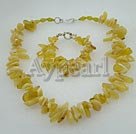 yellow gem set