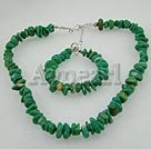 Wholesale Set Jewelry-green stone set