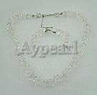 white crystal set