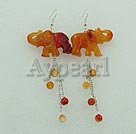 Wholesale Gemstone Earrings-agate earrings