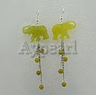 Wholesale Gemstone Earrings-olive earrings