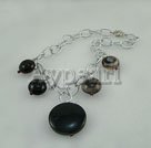 black agate necklace
