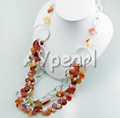 Wholesale agate necklace
