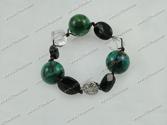 Wholesale Gemstone Jewelry-phenix stone crystal bracelet