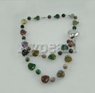 Wholesale Gemstone Jewelry-Indian agate necklace